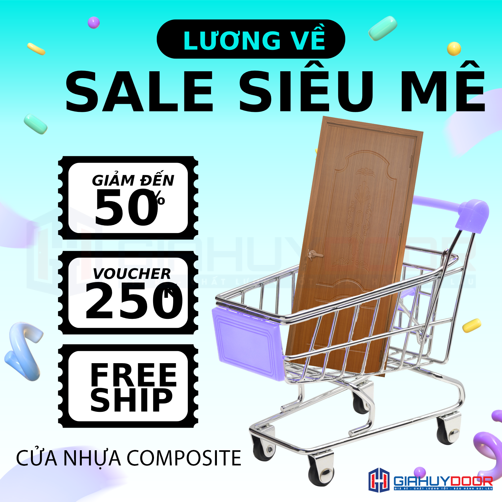 CỬA NHỰA COMPOSITE GIAHUYDOOR – GIẢI PHÁP VỪA BỀN VỪA ĐẸP